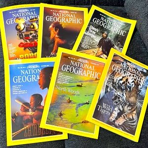 National Geographic 1997 (LOT OF 6)